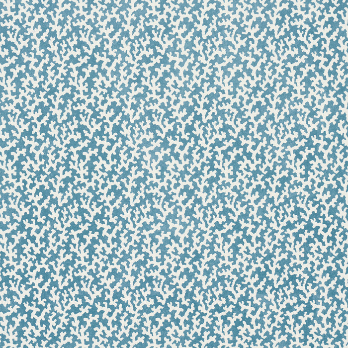 Schumacher Folly Marine Wallpaper Sample 5016290
