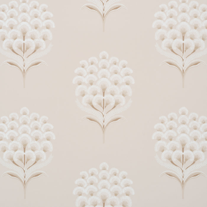Schumacher Aurelia Limestone Wallpaper Sample 5016340