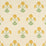 Schumacher Saranda Flower Sisal Marigold Wallpaper Sample 5016670