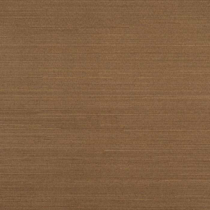 Schumacher Musa Abaca Wallcovering Toffee Wallpaper Sample 5016875