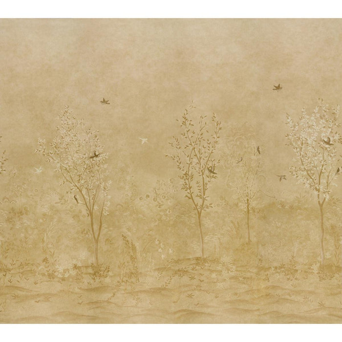 Schumacher Sublime 4 Panel Set Gold Wallpaper 5017132