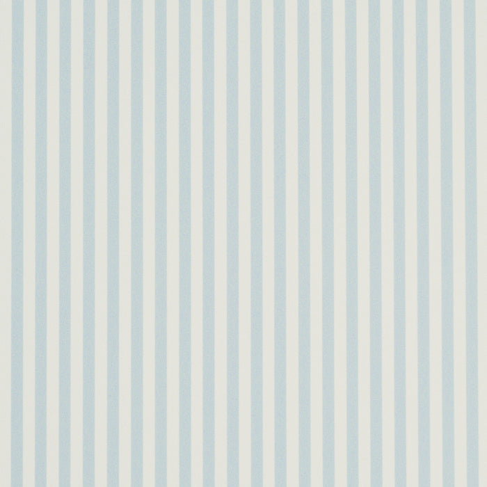 Schumacher Emma Stripe Narrow Sky Wallpaper 5017190