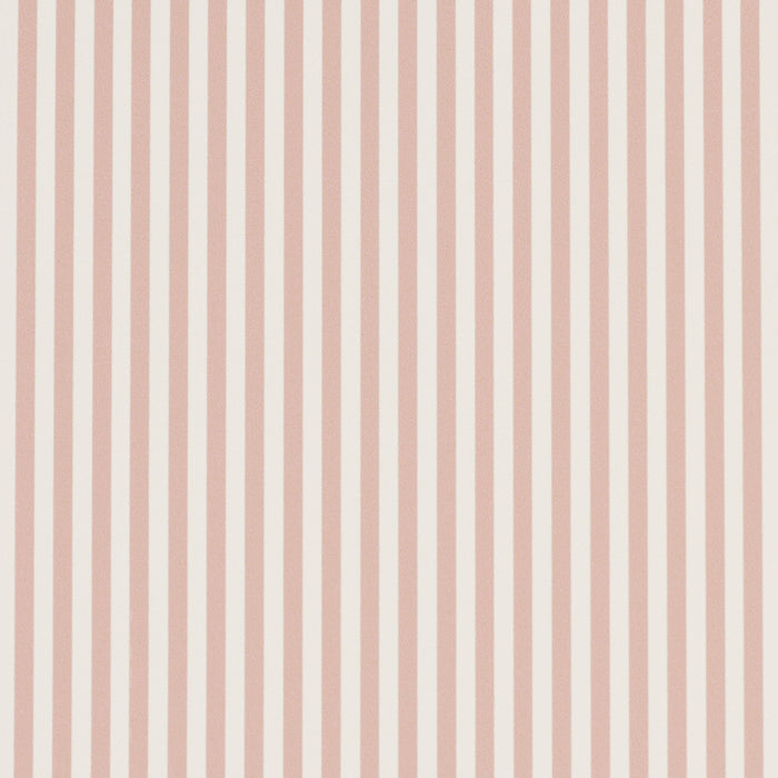 Schumacher Emma Stripe Narrow Rose Wallpaper 5017200