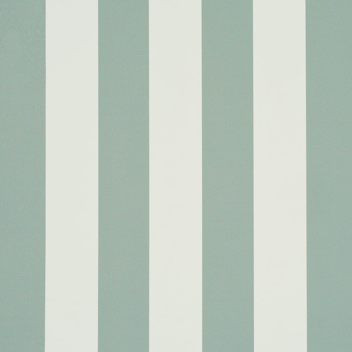 Schumacher Emma Stripe Teal Wallpaper 5017213