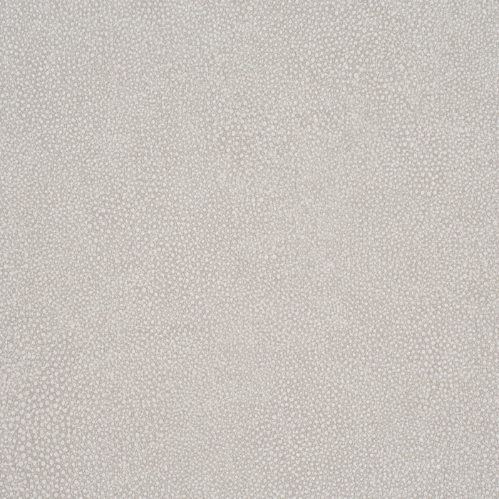 Schumacher Dunbar Shagreen Vinyl Dove Wallpaper Sample 5017262