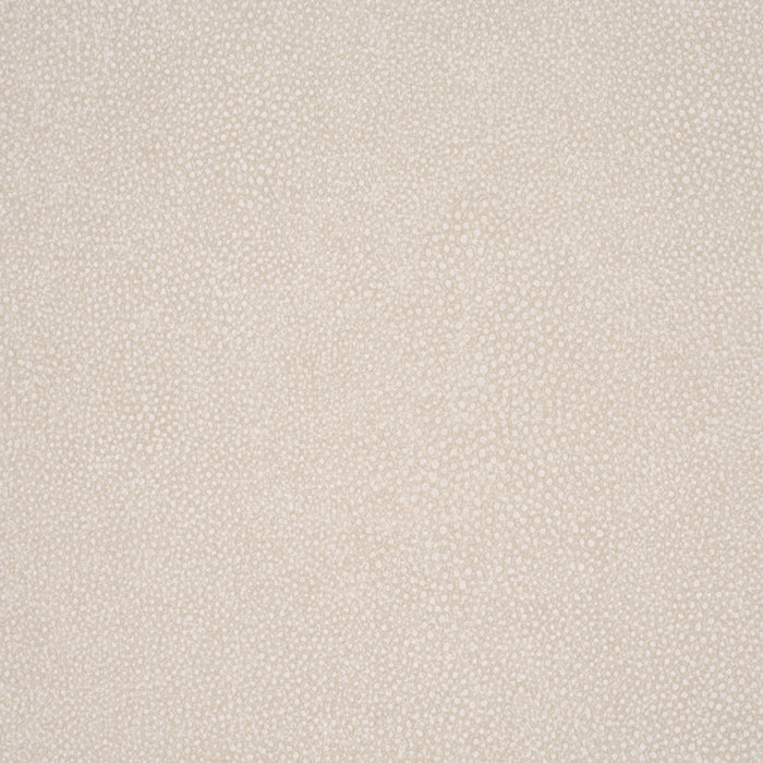 Schumacher Dunbar Shagreen Vinyl Alabaster Wallpaper Sample 5017264