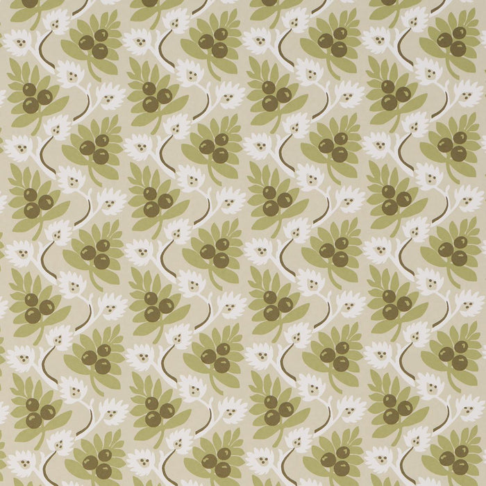 Schumacher Custis Orchard Leaf Wallpaper Sample 5017341