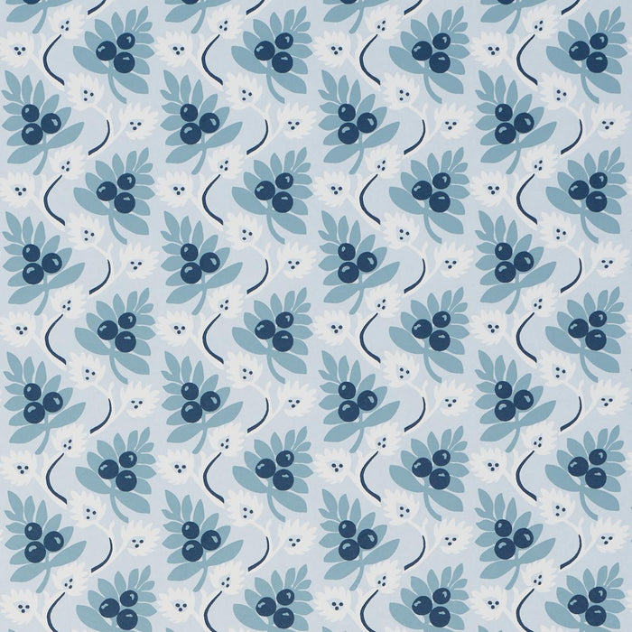 Schumacher Custis Orchard Sky Wallpaper Sample 5017342