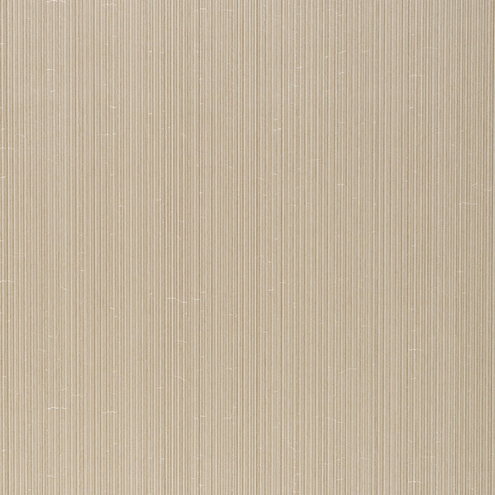 Schumacher Rimini Rib Vinyl Champagne Wallpaper Schumacher 5017471