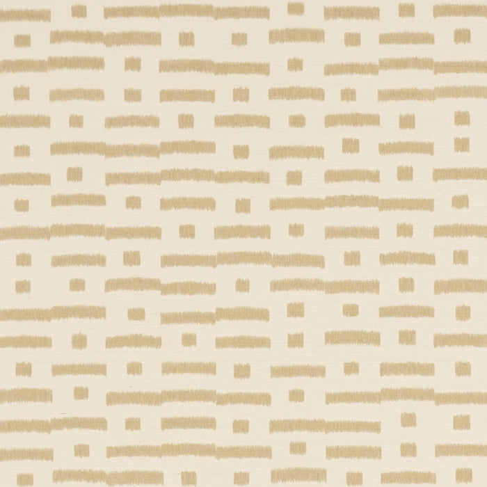 Schumacher Abstract Ikat Sisal Beige Wallpaper 5017591