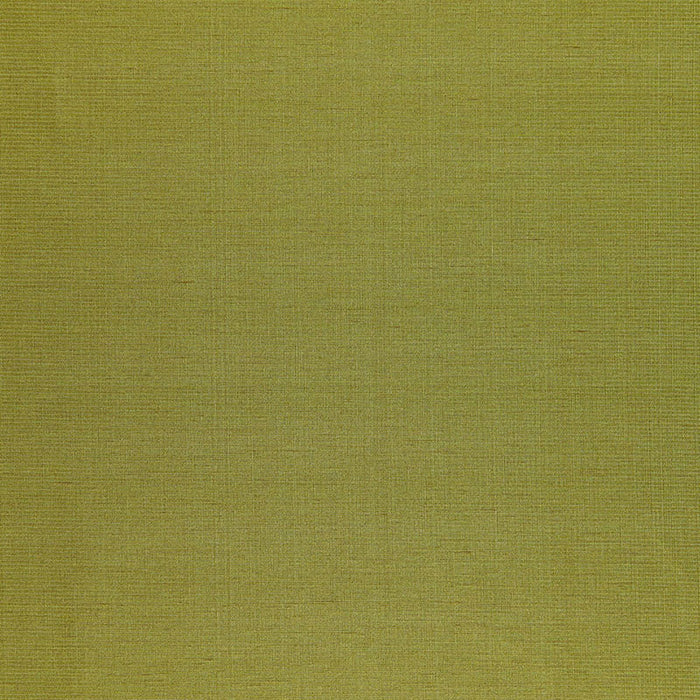 Schumacher Poiret Satin Vert Fabric 50446