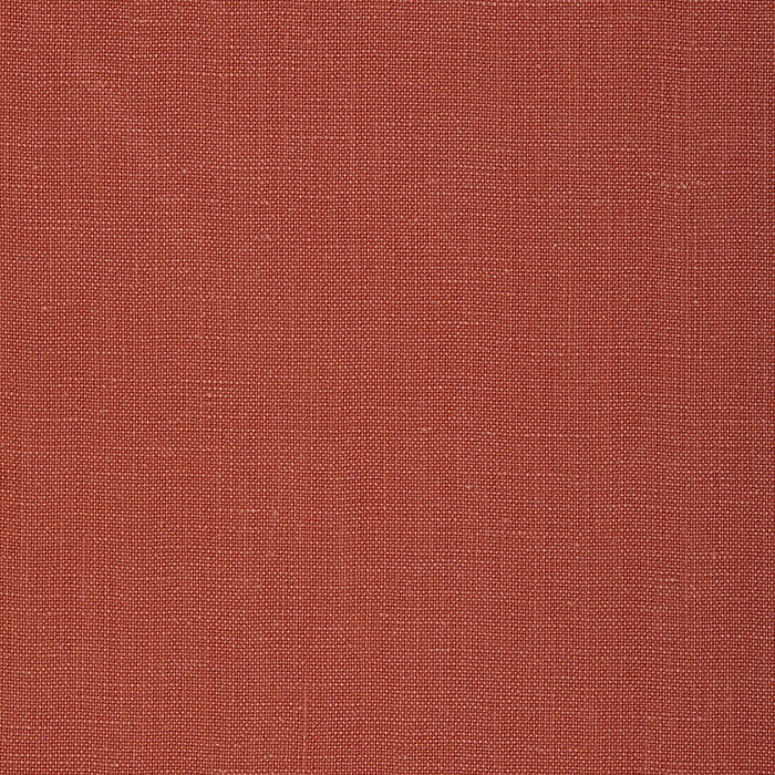 Schumacher Gweneth Linen Tomato Red Fabric 50828