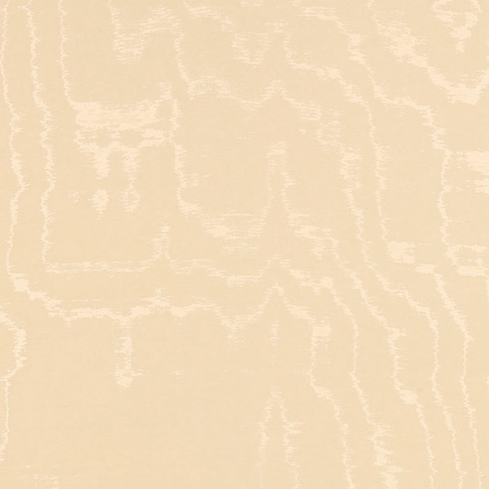 Schumacher Aria Moire Vanilla Fabric 51914