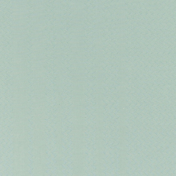 Schumacher Zig-Zag Aquamarine Fabric 55452