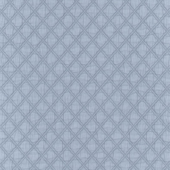 Schumacher Lucca Matelasse Delft Fabric 55585