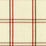 Schumacher Luberon Plaid Bittersweet Fabric 55712