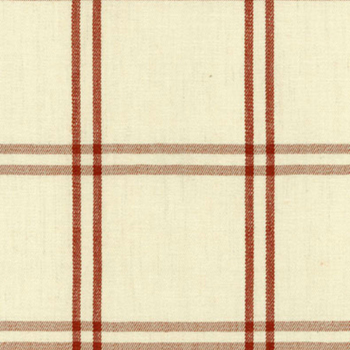 Schumacher Luberon Plaid Bittersweet Fabric 55712