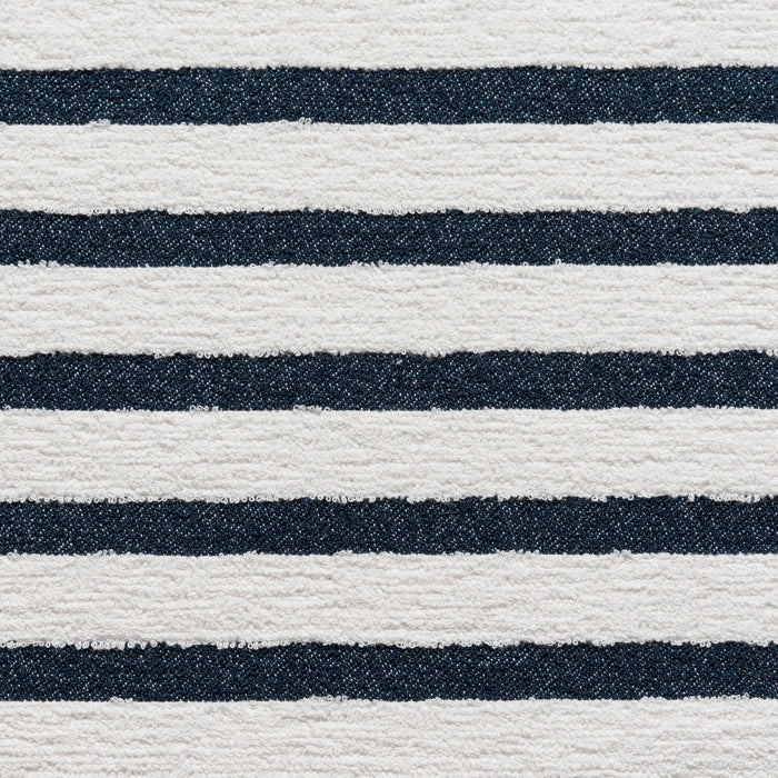 Link Outdoor Lido Stripe Cobalt Fabric Sample 560-51