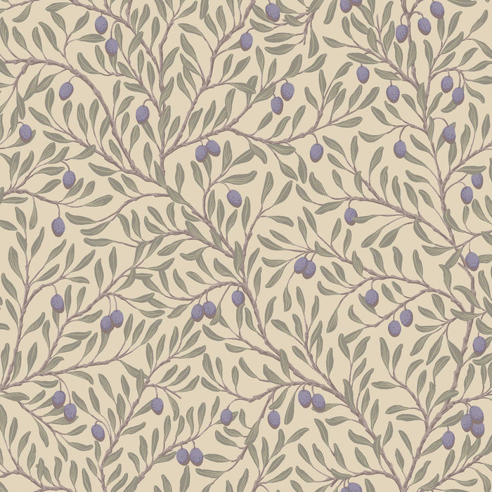 Schumacher OlivtrAD Leaf And Natural Wallpaper 5704