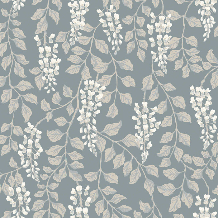 Schumacher BlaRegn Slate Wallpaper 5711