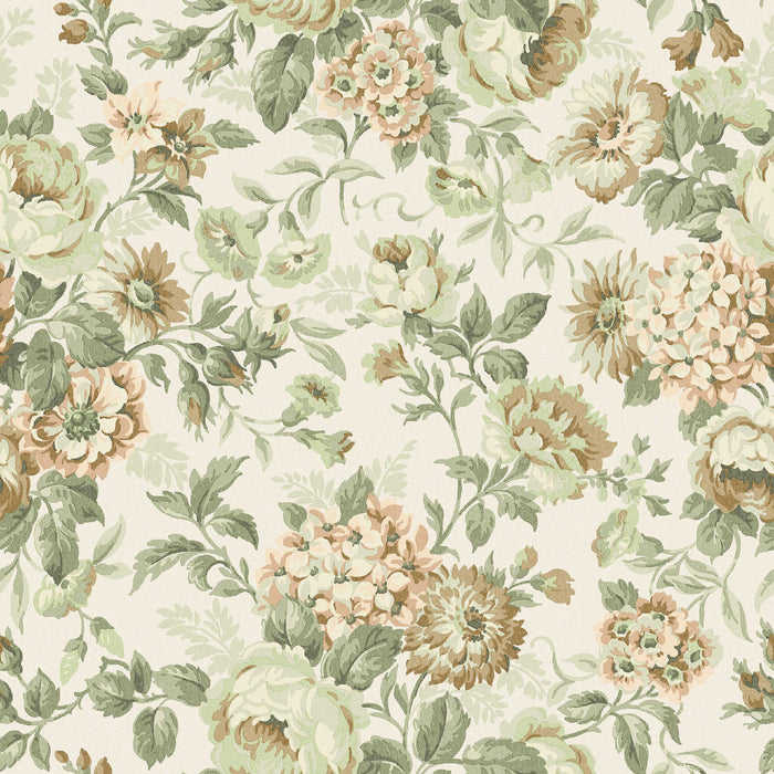 Schumacher Hortensia Blush Wallpaper 5727