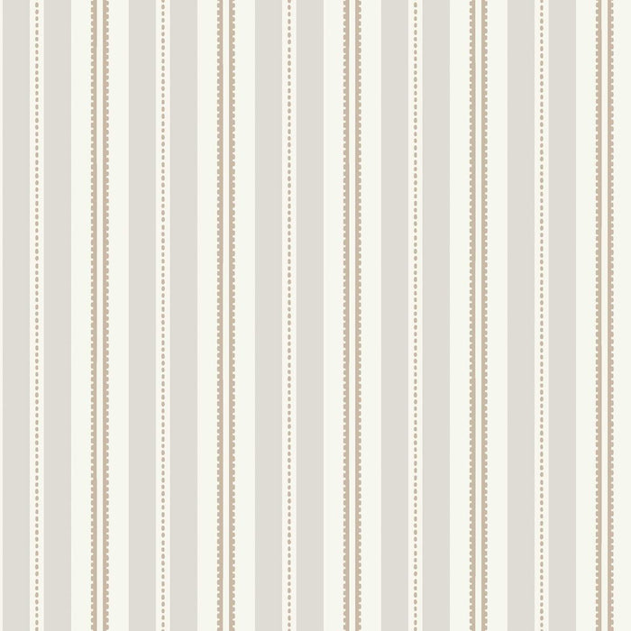 Schumacher Hedda Stone And Taupe Wallpaper 5818