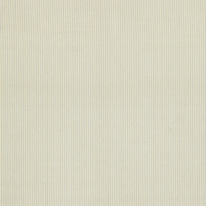 Schumacher Charee Silk Stripe Light Blue & White Fabric 60911