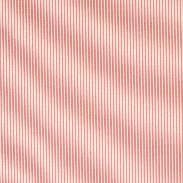 Schumacher Charee Silk Stripe Red Fabric 60924
