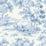 Schumacher Countryside Morning Blue And White Wallpaper Sample 6142