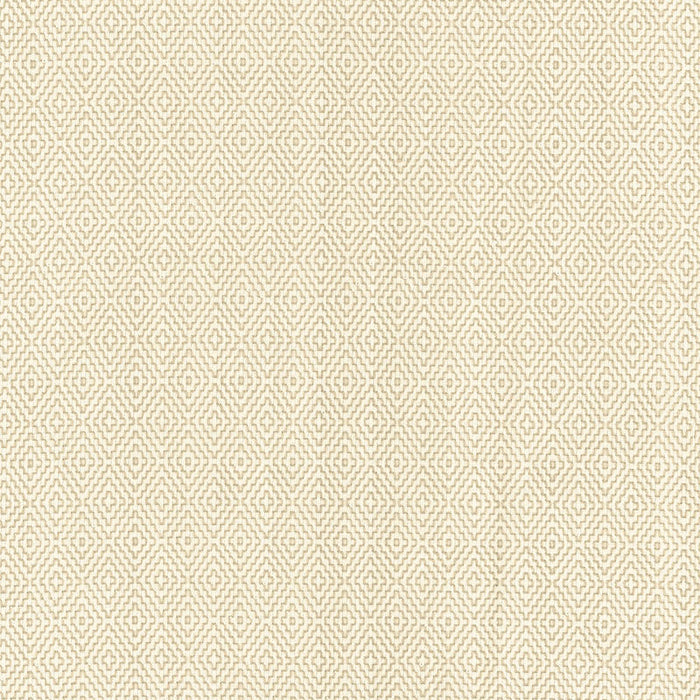 Schumacher Hampton Court Diamond Ivory Fabric 62531
