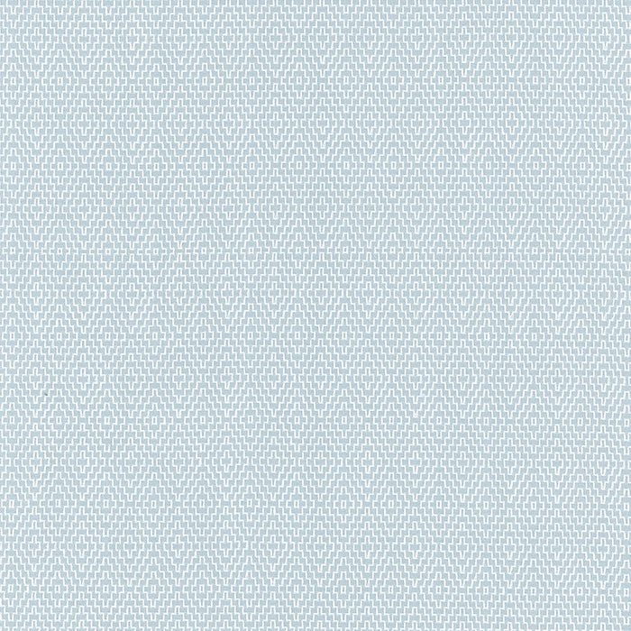 Schumacher Hampton Court Diamond Aqua Fabric 62532
