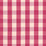 Schumacher Camden Cotton Check Raspberry Fabric Sample 63035