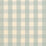 Schumacher Camden Cotton Check Aqua Fabric Sample 63037