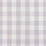 Schumacher Camden Cotton Check Lilac Fabric Sample 63046