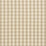 Schumacher Elton Cotton Check Beige Fabric Sample 63051