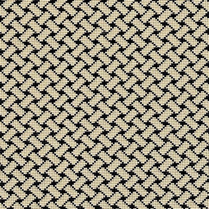 Schumacher Bristol Weave Epingle Noir Fabric 63397