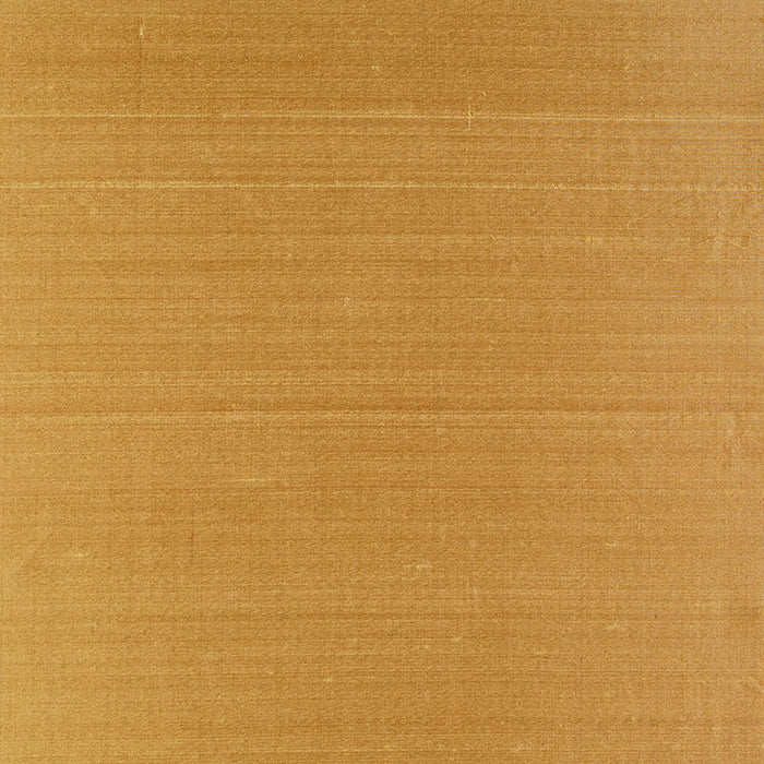 Schumacher Bellini Silk Antique Gold Fabric 63785