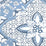 China Seas New Batik French Blue Navy Wallpaper Sample 6430W-01WP