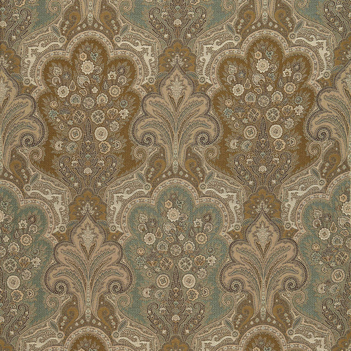 Schumacher New Castle Paisley Venetian Fabric 64592