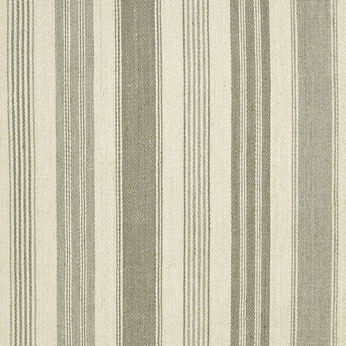Schumacher Montauban Stripe Dove / Haze Fabric 65170