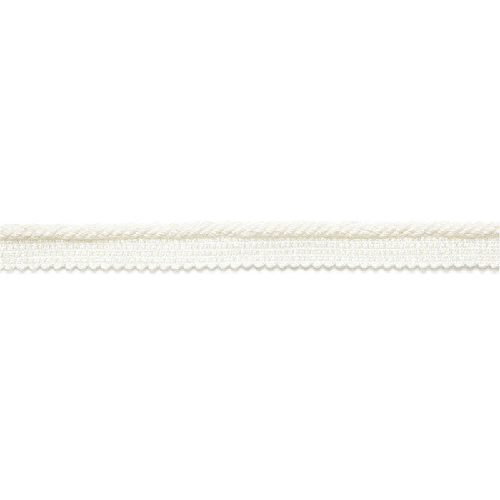 Schumacher Aimee Linen Lipcord Blanc Trim 65430