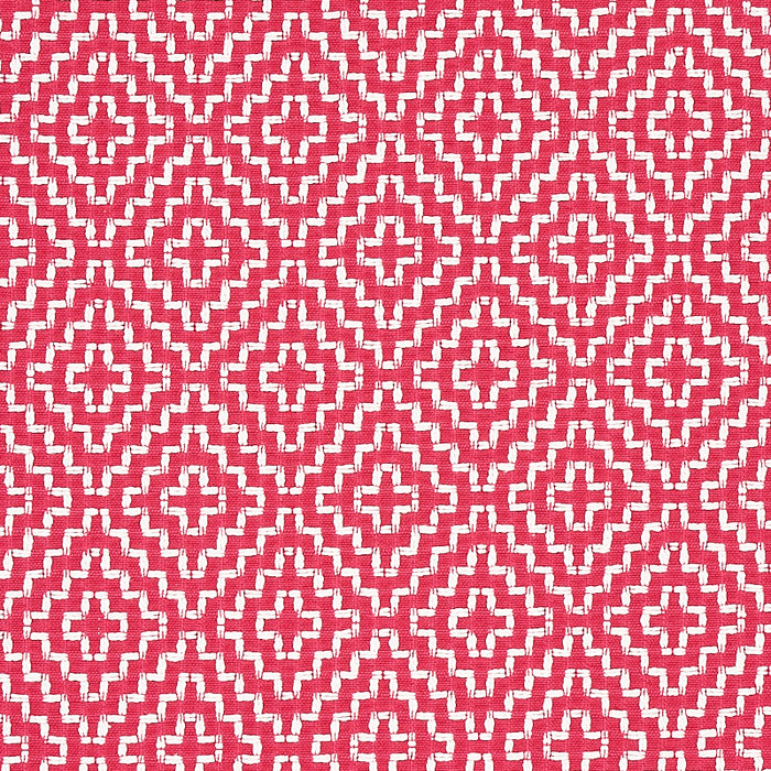 Schumacher Soho Weave Raspberry Fabric Sample 65620