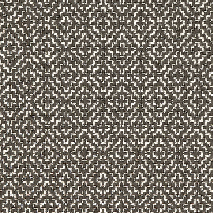 Schumacher Soho Weave Charcoal Fabric Sample 65625