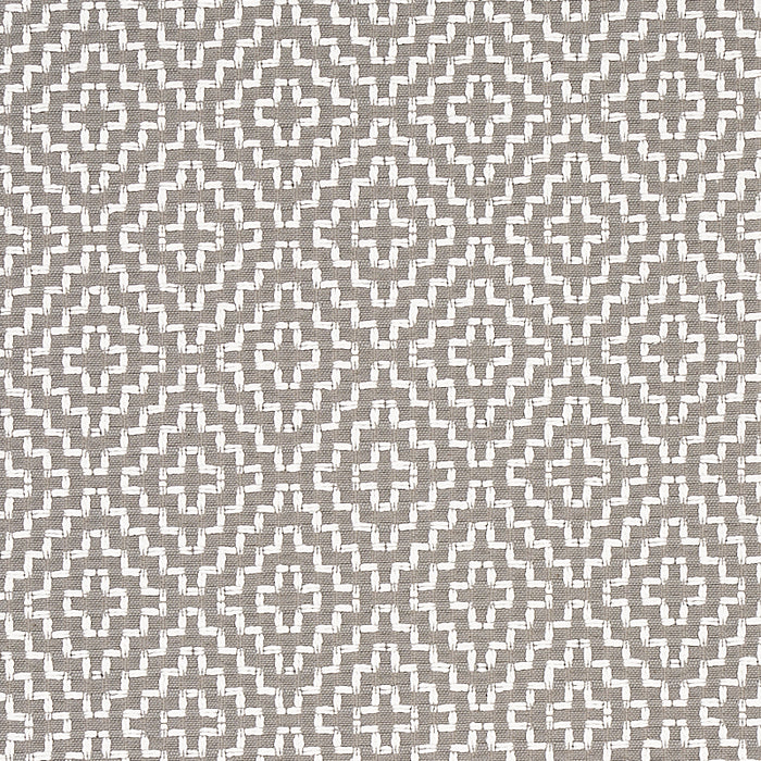 Schumacher Soho Weave Grey Fabric 65628