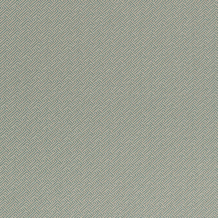 Schumacher Picard Weave Aqua Fabric 66410