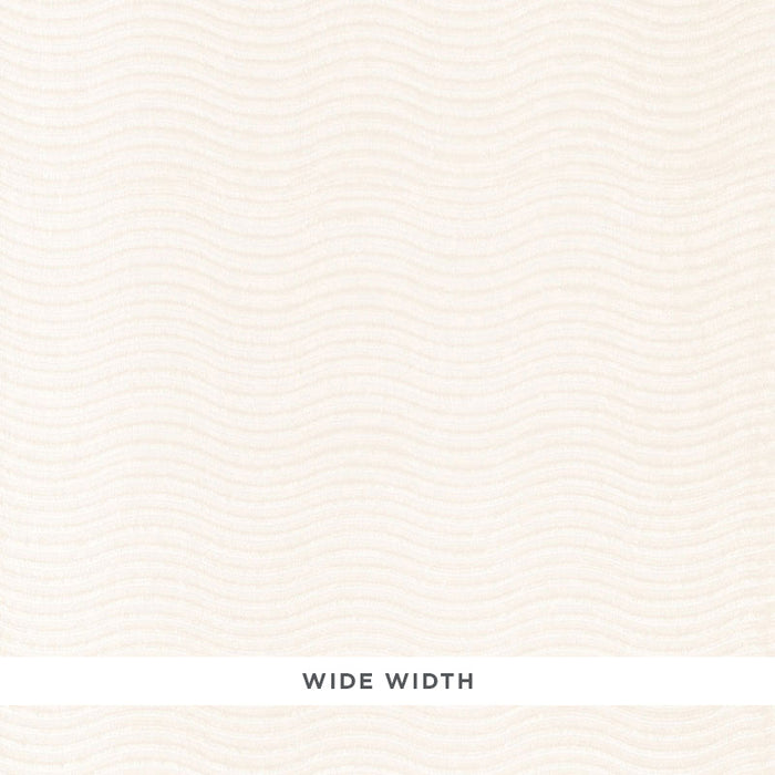Schumacher Lavaux Sheer Alabaster Fabric 66502
