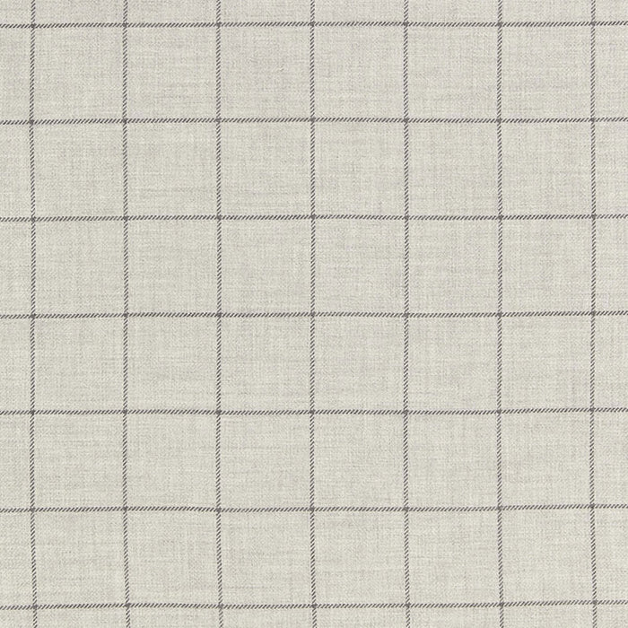 Schumacher Bancroft Wool Plaid Fog Fabric Sample 66772