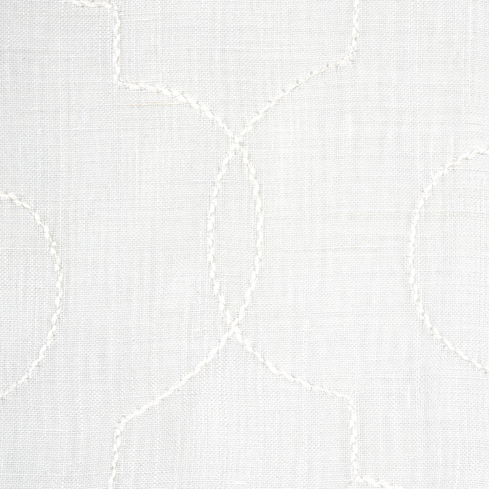Schumacher Serafina Sheer Ivory Fabric 67890