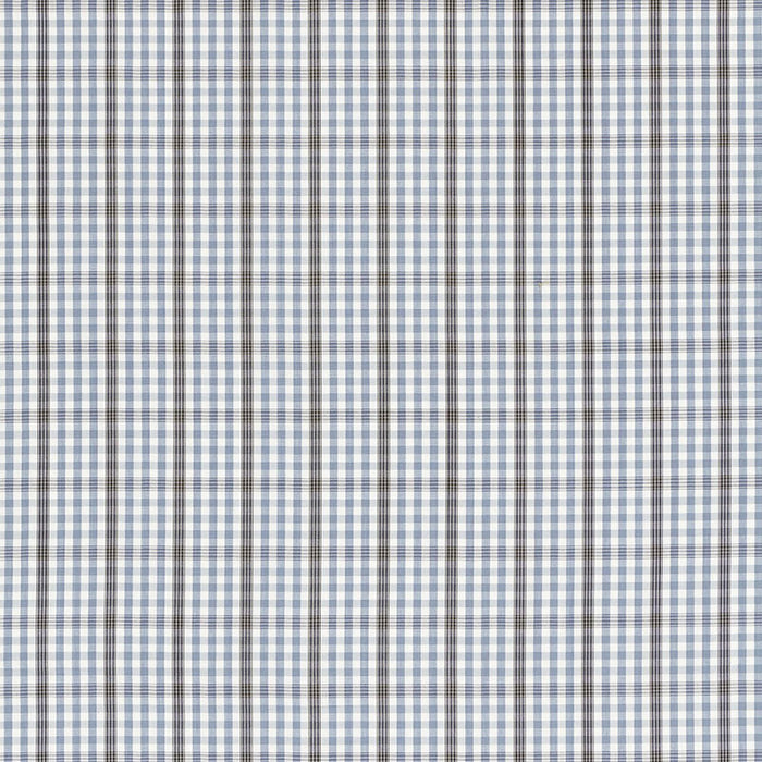 Schumacher Cozumel Plaid Cornflower Fabric 68102