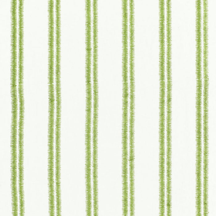 Schumacher Paloma Embroidery Grass Fabric 68791